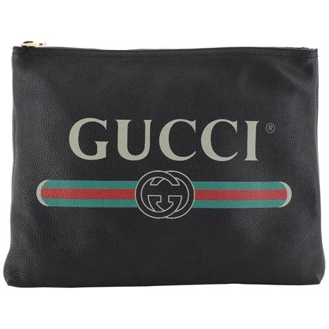 gucci pink printed leather clutch|clutch Gucci original.